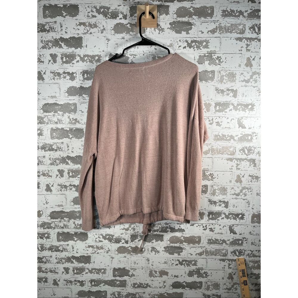 Barefoot dreams | women cozy chic ultra lite scoop neck sweater - Picture 8 of 9